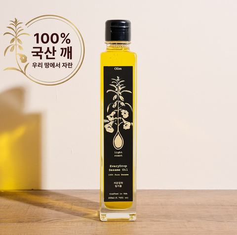 국산 저온 참기름 Korean EveryDrop Sesame Oil