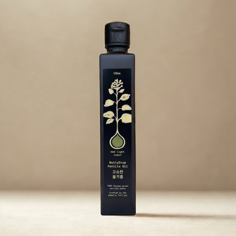 무농약 국산 고소한 들기름 Korean Nutty Drop Perilla Oil