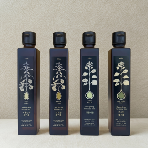 Korean 4 Gift Set Oils