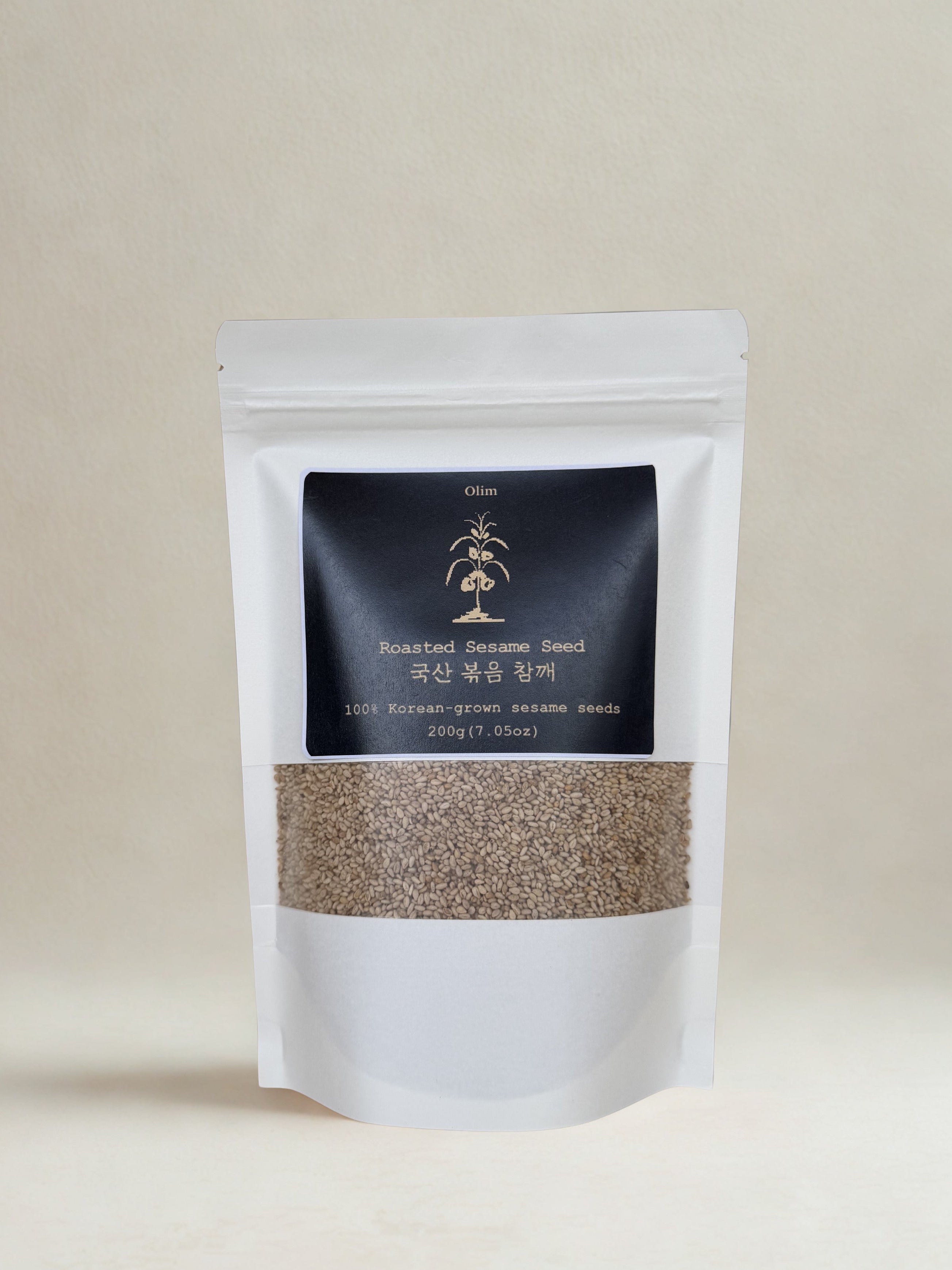 GAP 국산 볶음 참깨 Korean Roasted Seed 200g – Olim