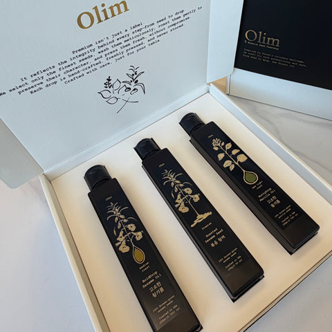 3 Gift Set 국산 고소한 세트 Korean Bold flavor oils, Sesame seeds